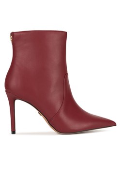 Botki Nine West BYCCC05 Czerwony ze sklepu eobuwie.pl w kategorii Botki - zdjęcie 181329775