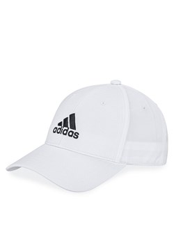 Czapka z daszkiem adidas II3552 Biały ze sklepu eobuwie.pl w kategorii Czapki z daszkiem damskie - zdjęcie 181329946