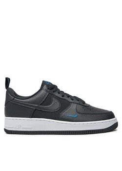 Sneakersy Nike Air Force 1'07 FZ4625 001 Czarny ze sklepu eobuwie.pl w kategorii Buty sportowe męskie - zdjęcie 181330097