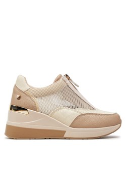 Sneakersy Xti 142648 Beżowy ze sklepu eobuwie.pl w kategorii Buty sportowe damskie - zdjęcie 181330145