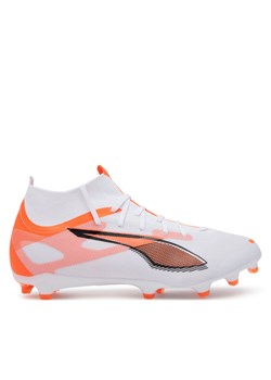 Buty do piłki nożnej Puma Ultra 5 Match+ Fg/Ag 108162 01 Biały ze sklepu eobuwie.pl w kategorii Buty sportowe męskie - zdjęcie 181330155