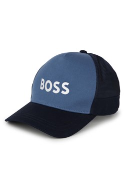 Czapka z daszkiem Boss J50950 Niebieski ze sklepu eobuwie.pl w kategorii Czapki dziecięce - zdjęcie 181330216