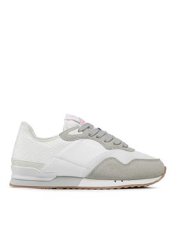 Sneakersy Pepe Jeans London W Troy PLS31466 Biały ze sklepu eobuwie.pl w kategorii Buty sportowe damskie - zdjęcie 181330247