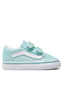 Tenisówki Vans Old Skool V VN0009RCO331 Niebieski ze sklepu eobuwie.pl w kategorii Trampki dziecięce - zdjęcie 181330325