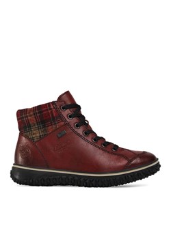 Botki Rieker Z4243-36 Bordowy ze sklepu eobuwie.pl w kategorii Workery damskie - zdjęcie 181330425