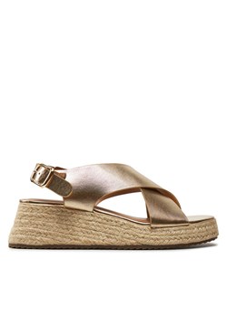 Espadryle ONLY Shoes Onlminerva-2 15320209 Złoty ze sklepu eobuwie.pl w kategorii Sandały damskie - zdjęcie 181330435