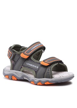 Sandały Lumberjack SB07606-027 M Zielony ze sklepu eobuwie.pl w kategorii Sandały dziecięce - zdjęcie 181330486