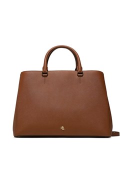 Torebka Lauren Ralph Lauren Hanna 37 431898556006 Brązowy ze sklepu eobuwie.pl w kategorii Kuferki - zdjęcie 181330516