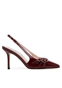 Sandały Guess 5GGZ31 7231A Bordowy ze sklepu eobuwie.pl w kategorii Sandały damskie - zdjęcie 181330777