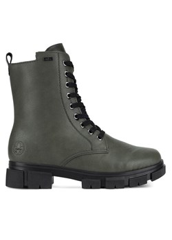 Botki Rieker Y7102-52 Zielony ze sklepu eobuwie.pl w kategorii Botki - zdjęcie 181330916