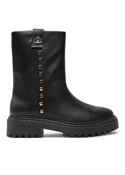 Botki TWINSET Biker 242TCP074 Czarny ze sklepu eobuwie.pl w kategorii Botki - zdjęcie 181330966