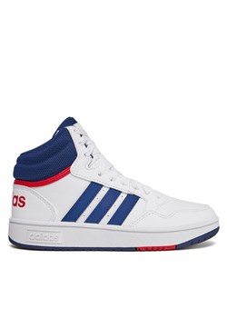Sneakersy adidas Hoops Mid Shoes GZ9647 Biały ze sklepu eobuwie.pl w kategorii Buty sportowe damskie - zdjęcie 181331257