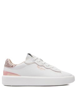 Sneakersy Pepe Jeans Dobbie Seal PLS00006 Różowy ze sklepu eobuwie.pl w kategorii Trampki damskie - zdjęcie 181331526