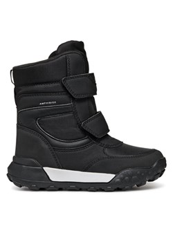Śniegowce Geox J Trekkyup Boy B Abx J46MBB 050FU C0039 M Czarny ze sklepu eobuwie.pl w kategorii Buty zimowe dziecięce - zdjęcie 181331768