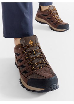 Trekkingi Columbia Crestwood BM5372 Brązowy ze sklepu eobuwie.pl w kategorii Buty trekkingowe męskie - zdjęcie 181331859