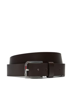 Pasek Męski Tommy Hilfiger Tjm Austin 3.5 AM0AM12338 Brązowy ze sklepu eobuwie.pl w kategorii Paski męskie - zdjęcie 181331938