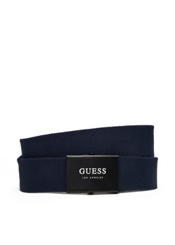 Pasek Męski Guess BMSPAM P5135 Granatowy ze sklepu eobuwie.pl w kategorii Paski męskie - zdjęcie 181332088
