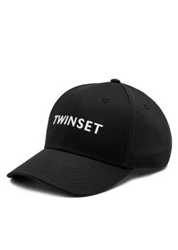 Czapka z daszkiem TWINSET 241TO5150 Czarny ze sklepu eobuwie.pl w kategorii Czapki z daszkiem damskie - zdjęcie 181332127