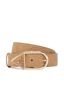 Pasek Damski Guess BW9223 P5235 Beżowy ze sklepu eobuwie.pl w kategorii Paski damskie - zdjęcie 181332317