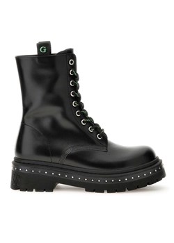 Botki Guess Joya FL7JYA LEA10 Czarny ze sklepu eobuwie.pl w kategorii Workery damskie - zdjęcie 181332356