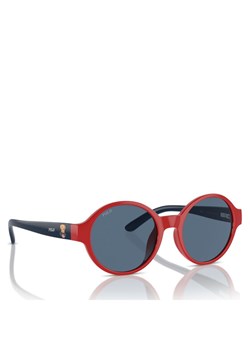 Okulary przeciwsłoneczne dziecięce Polo Ralph Lauren 0PP9508U 609180 Czerwony ze sklepu eobuwie.pl w kategorii Okulary przeciwsłoneczne męskie - zdjęcie 181332405