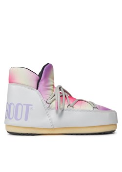 Śniegowce Moon Boot Pumps Tie Dye 14601800002 Szary ze sklepu eobuwie.pl w kategorii Śniegowce damskie - zdjęcie 181332685