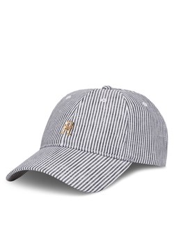 Czapka z daszkiem Tommy Hilfiger Premiu Beach AW0AW17141 Niebieski ze sklepu eobuwie.pl w kategorii Czapki z daszkiem damskie - zdjęcie 181332787