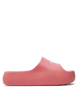 Klapki Tommy Jeans Tjw Chunky Flatform Slide EN0EN02454 Różowy ze sklepu eobuwie.pl w kategorii Klapki damskie - zdjęcie 181333546
