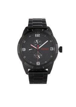 Zegarek Hugo Grip 1530279 Czarny ze sklepu eobuwie.pl w kategorii Zegarki - zdjęcie 181333855