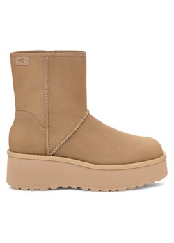 Botki Ugg W Cityfunc Mid 1163030 Beżowy ze sklepu eobuwie.pl w kategorii Botki - zdjęcie 181333926