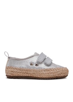 Espadryle EMU Australia Millner Metallic K12506 Srebrny ze sklepu eobuwie.pl w kategorii Półbuty dziecięce - zdjęcie 181333977