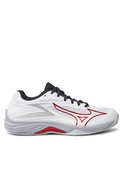 Buty halowe Mizuno Lightning Star Z7 Jr V1GD2303 Biały ze sklepu eobuwie.pl w kategorii Buty sportowe dziecięce - zdjęcie 181334129