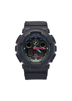 Zegarek G-Shock GA-100MF-1AER Czarny ze sklepu eobuwie.pl w kategorii Zegarki - zdjęcie 181334176