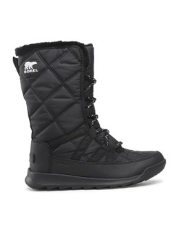 Śniegowce Sorel Whitney™ II Tall Lace Wp NL3823-010 Czarny ze sklepu eobuwie.pl w kategorii Śniegowce damskie - zdjęcie 181334287