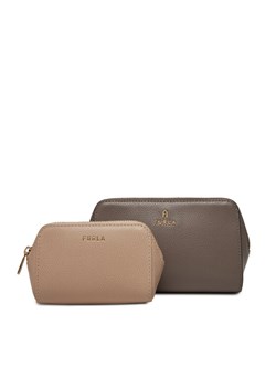 Kosmetyczka Furla Camelia M WE00453 ARE000 3782S Szary ze sklepu eobuwie.pl w kategorii Kosmetyczki - zdjęcie 181334435