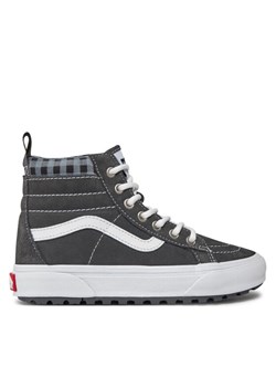 Sneakersy Vans Uy Sk8-Hi Mte-1 VN0A5HZ5GYW1 Szary ze sklepu eobuwie.pl w kategorii Trampki dziecięce - zdjęcie 181334525