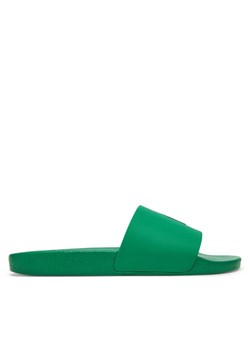 Klapki Polo Ralph Lauren 809965075003 Zielony ze sklepu eobuwie.pl w kategorii Klapki męskie - zdjęcie 181334539