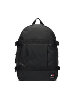Plecak Tommy Jeans Tjm Daily + Sternum Backpack AM0AM11961 Czarny ze sklepu eobuwie.pl w kategorii Plecaki - zdjęcie 181334979