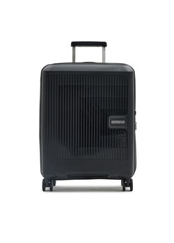 Walizka kabinowa American Tourister Aerostep 146819-1041-1INU Czarny ze sklepu eobuwie.pl w kategorii Walizki - zdjęcie 181335029