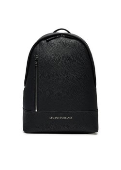 Plecak Armani Exchange 952631 CC828 00020 Czarny ze sklepu eobuwie.pl w kategorii Plecaki - zdjęcie 181335039