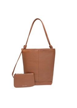 Torebka JENNY MJH-J-016-05 Brązowy ze sklepu eobuwie.pl w kategorii Torby Shopper bag - zdjęcie 181335046