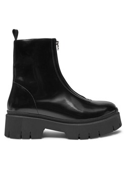 Botki Hugo Kris_Zipbootie_Brpu 50529837 Czarny ze sklepu eobuwie.pl w kategorii Botki - zdjęcie 181335105