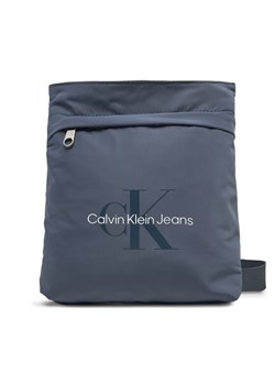 Saszetka Calvin Klein Jeans Sport Essentials Flatpack 18 LV04G3030G Granatowy ze sklepu eobuwie.pl w kategorii Saszetki - zdjęcie 181335245