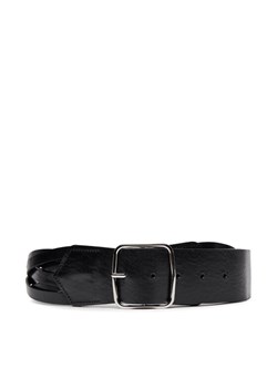 Pasek Damski Weekend Max Mara Decano 2415501085 Czarny ze sklepu eobuwie.pl w kategorii Paski damskie - zdjęcie 181335307