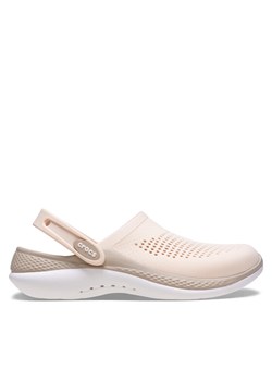 Klapki Crocs Literide 360 Clog 206708 Beżowy ze sklepu eobuwie.pl w kategorii Klapki damskie - zdjęcie 181335397