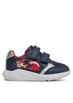 Sneakersy Geox B Sprintye Boy B454UA 01454 C0735 M Granatowy ze sklepu eobuwie.pl w kategorii Buty sportowe dziecięce - zdjęcie 181335666