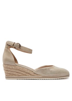 Espadryle Tamaris 1-22309-42 Złoty ze sklepu eobuwie.pl w kategorii Espadryle damskie - zdjęcie 181335798