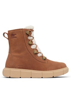 Botki Sorel Explorer III Joan 2077981242 Brązowy ze sklepu eobuwie.pl w kategorii Botki - zdjęcie 181335898