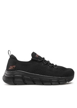 Sneakersy Skechers BOBS SPORT Color Connect 117121/BBK Czarny ze sklepu eobuwie.pl w kategorii Buty sportowe damskie - zdjęcie 181335929