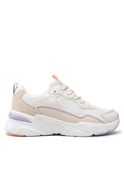 Sneakersy Skechers BOBS Chill Zone 117041/WNT Beżowy ze sklepu eobuwie.pl w kategorii Buty sportowe damskie - zdjęcie 181336059